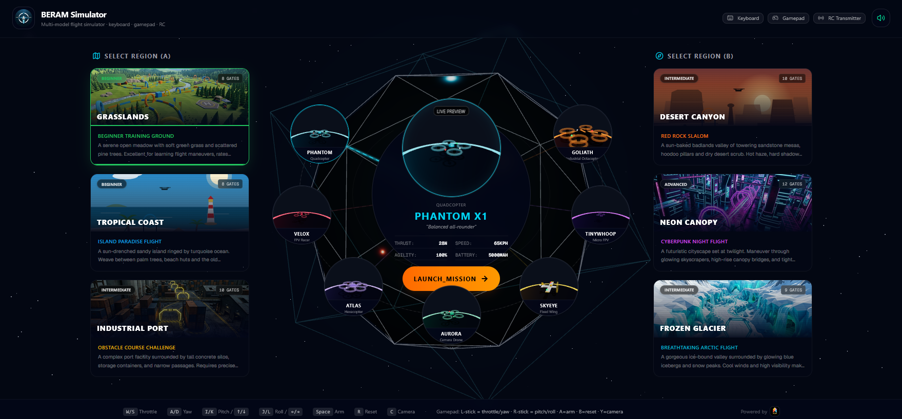 BERAM Drone Simulator